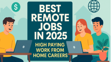 Best Remote Jobs in 2025 – High Paying Work From Home Careers