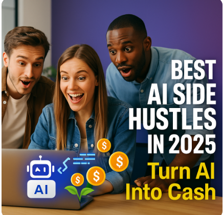 Best AI Side Hustles in 2025 – Turn AI Into Cash